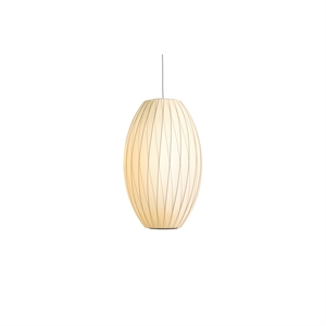 HAY Nelson Cigar Crisscross Bubble Pendelleuchte , Mittelgroß, Gebrochenes Weiß