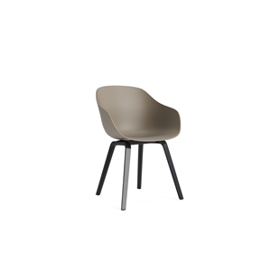 HAY AAC222 Esszimmerstuhl Schwarz/Khaki