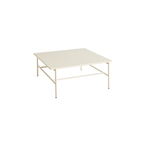 HAY Rebar Couchtisch, Beige Marmor