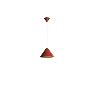 HAY Compass Pendelleuchte Ø26 Pompeain Red