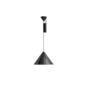 HAY Compass Pendelleuchte , verstellbar, Ø43, Soft Black