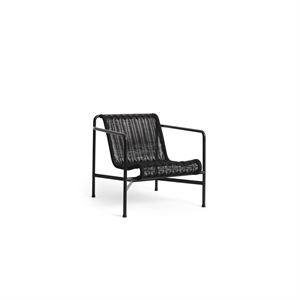 HAY Palissade Cord Sessel Niedrig Anthrazit