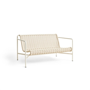 HAY Palissade Weiß Loungesofa Creme
