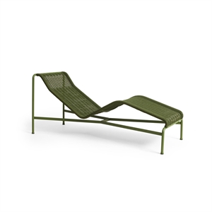 HAY Palisade Cord Chaiselongue Olive