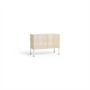 HAY Perforated Cabinet Klein Eggshell