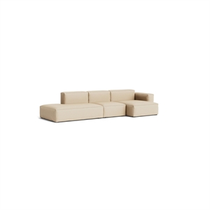 HAY Mags Soft Low 3-Sitzer Sofa Kombination 4 Rechts Hallingdal 220