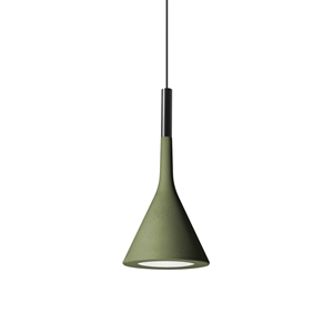 Foscarini Aplomb Outdoor Pendelleuchte Salbeigrün