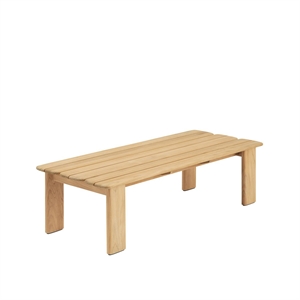 Muuto Assemble Outdoor-Couchtisch 135x55 Teak