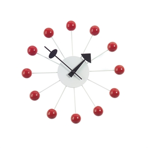 Vitra Ball Clock Uhr Rot