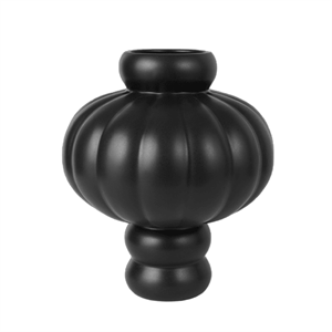 Louise Roe Balloon 03 Vase Tinte Schwarz