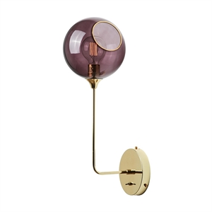 Design by Us Ballroom Wandlampe Long Purple Rain