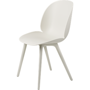 GUBI Beetle Outdoor Esstisch Stuhl Kunststoff Alabaster Weiß