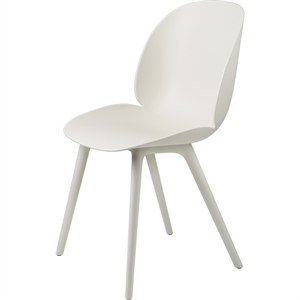 GUBI Beetle Outdoor Esstisch Stuhl Kunststoff Alabaster Weiß