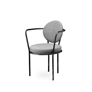 Design By Us Casablanca Esstisch Stuhl Rohes Metall/ Grau Stein