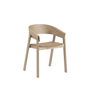 Muuto Cover Esstisch Stuhl M. Armlehne Gepolstert Remix 252/Eiche