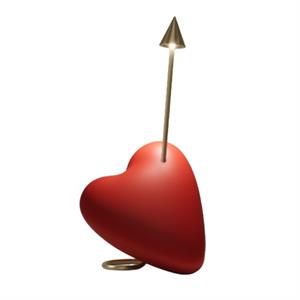 Karman Kuore Tischlampe Rot