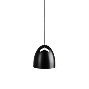 Darø Bell+ Pendelleuchte Eiche-Schwarz