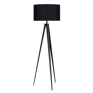Darø Paso TRI Stehlampe Schwarz