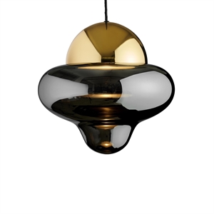 Design By Us Nutty XL Pendelleuchte Rauch/Gold