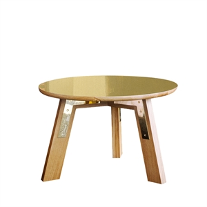 Design By Us Oaklywood Couchtisch Ø60 Messing