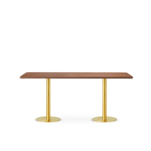 Design By Us Skins Couchtisch 174x74 Gold/Brandy