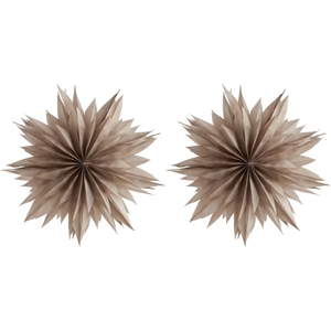 Department Nova Paper Star 50 Grau 2er Set