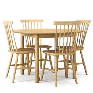 Abteilung Holz Esstisch Set Eiche