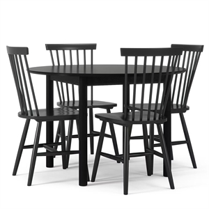 Department Wood Esstisch Schwarz/ Schwarz