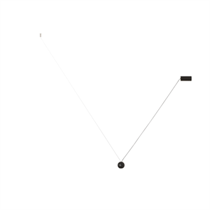 Estiluz Compass 1 Pendelleuchte 3000K Schwarz