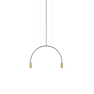 Estiluz Volta 2 Pendelleuchte 3000K Schwarz/ Satin