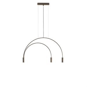 Estiluz Volta 3 Pendelleuchte 2700K Bronze