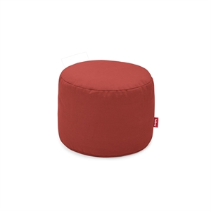 Fatboy Point Pouf Aus Recyceltem Canvas, Merlotrot