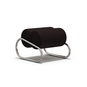 NORR11 Fave Fußhocker Chrom/Baru 0390