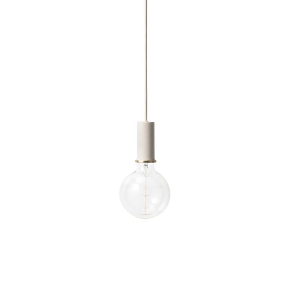 Ferm Living Niedrige Fassung Hellgrau - Frei Haus!