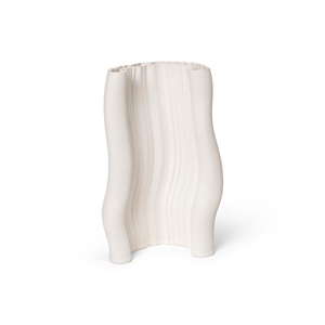 Ferm Living Moiré-Vase Off-white