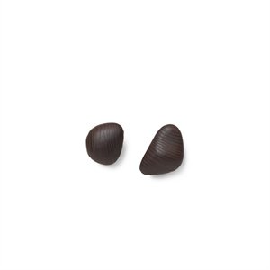 Ferm Living Cairn Haken 2er-Set Braun