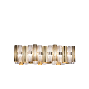 SLAMP La Lollo Linear Pendelleuchte 100 Gold