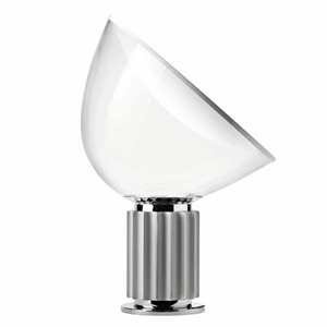 Flos Taccia LED Aluminium M. Glas