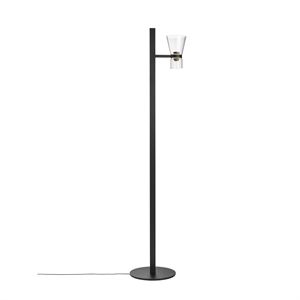 Flos Nocturne F1 Kegel- Stehlampe Schwarz