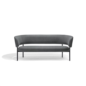 Møbel Copenhagen Font Sofa Remix 143/ Schwarz Rahmen