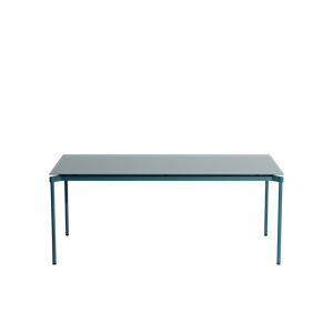 Petite Friture FROMME Rechteckiger Tisch 90x180 Meerblau