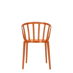 Kartell VENICE Esszimmerstuhl, Orange