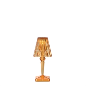 Kartell BATTERY Tragbare Lampe Pastell Orange