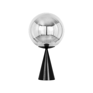 Tom Dixon Globe Fat Tischlampe Silber