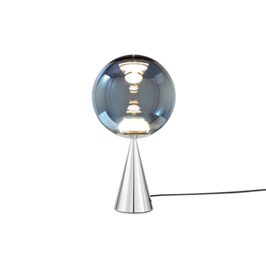 Tom Dixon Globe Fat Tischlampe Silber
