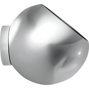 AYTM GLOBE Wandblumentopf Ø21 Silber