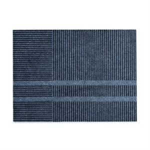 Heymat Løype Fußmatte 85x115 Stormy Blue