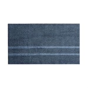 Heymat Løype Fußmatte 85x150 Stormy Blue