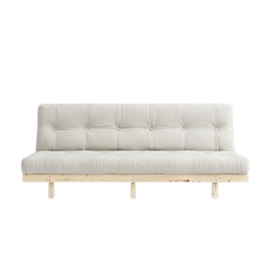 Karup Lean Schlafsofa mit 5-lagiger Matratze 130x190 Natur/Roh