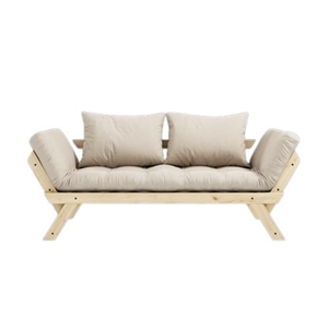 Karup Bebop Sofa mit 4-lagiger Matratze 747 Beige/Roh
